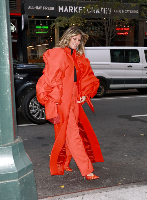 Heidi Klum Out and About in New York, October 2024 9