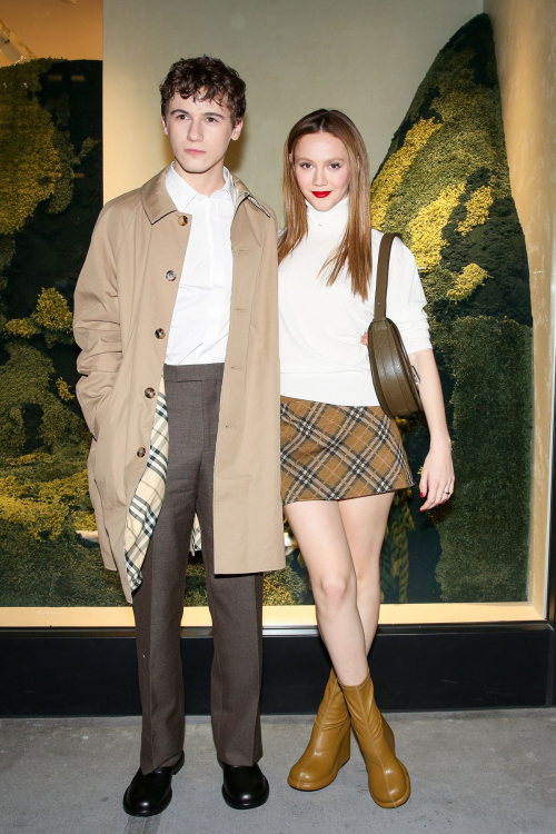 Iris Apatow at Burberry Flagship Store Reopening Party, October 2024 4