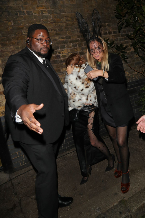 Isla Fisher Leaves Chiltern Firehouse 10 Year Anniversary Party in London, October 2024 4