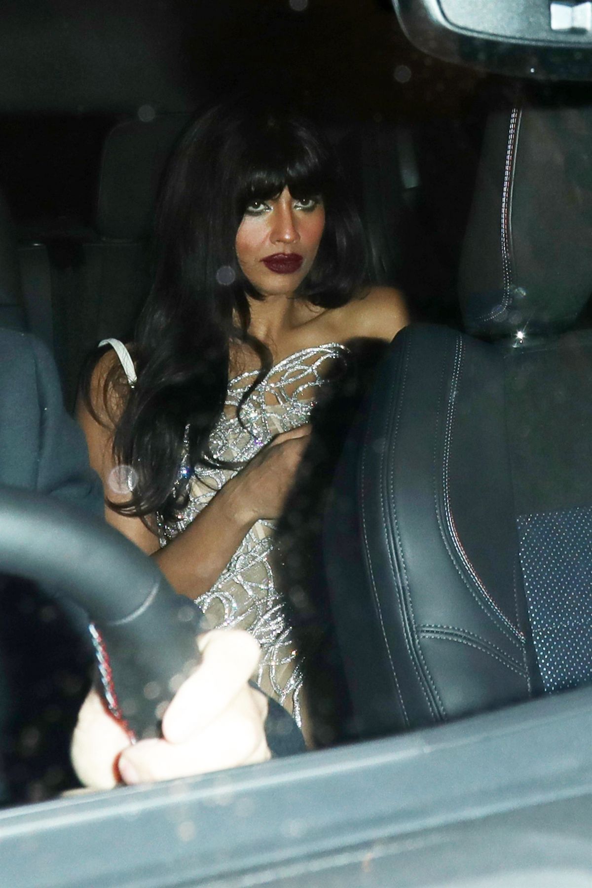 Jameela Jamil Leaves Glamour Women of the Year Awards in London, October 2024