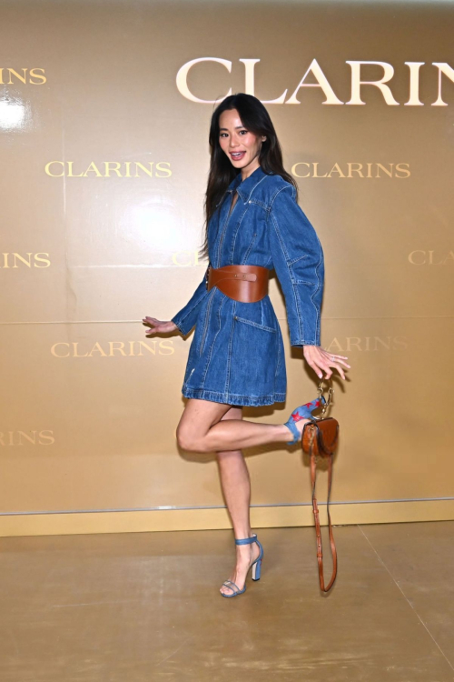 Jamie Chung at Clarins Launch Event in Austin, October 2024