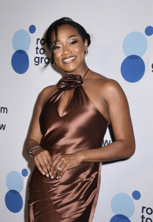 Jasmine Ellis Cooper at Room to Grow Gala in New York, October 2024