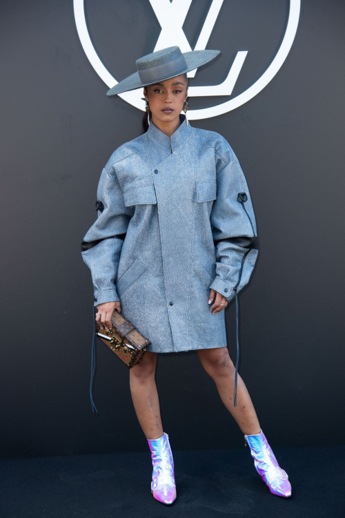 Jasmine Jobson at Louis Vuitton Fashion Show at Paris Fashion Week, October 2024