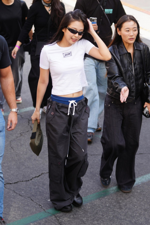 Jennie at Jimmy Kimmel Live in Hollywood, October 2024 4