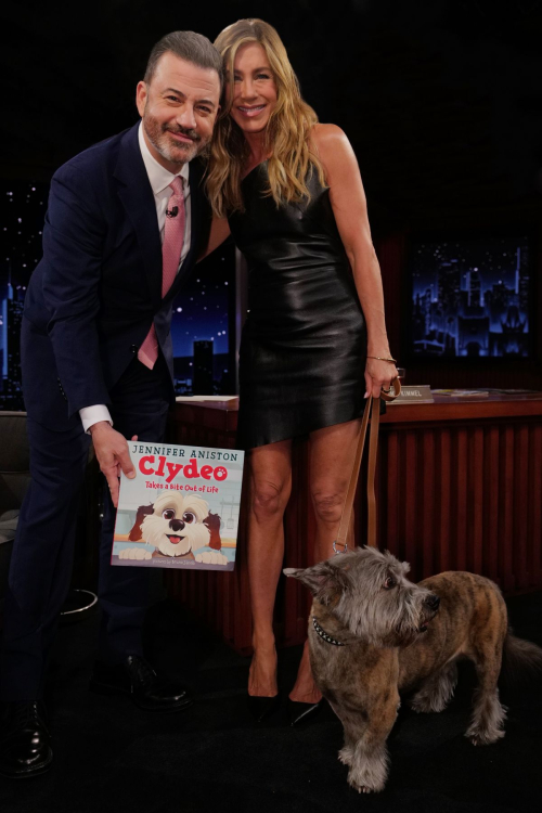 Jennifer Aniston at Jimmy Kimmel Live, October 2024 3