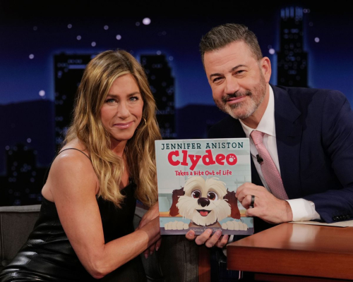 Jennifer Aniston at Jimmy Kimmel Live, October 2024 4