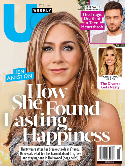 Jennifer Aniston in Us Weekly, November 2024