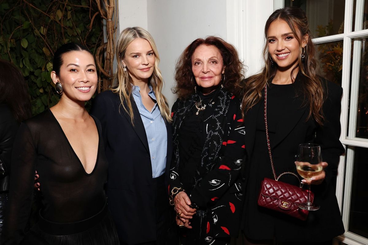 Jessica Alba at A Seat at the Table Dinner for Women in Business, October 2024