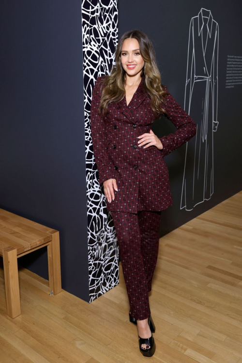 Jessica Alba at Diane von Furstenberg Debut Event in Los Angeles, October 2024 6