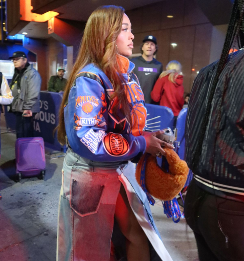 Jordyn Woods Arrives at Penn Station in New York, October 2024 1