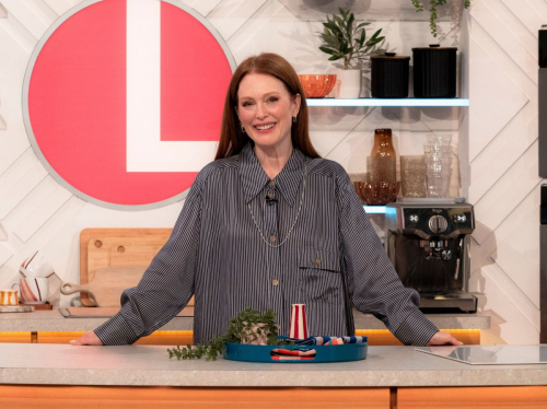 Julianne Moore at Lorraine TV Show London, October 2024 2