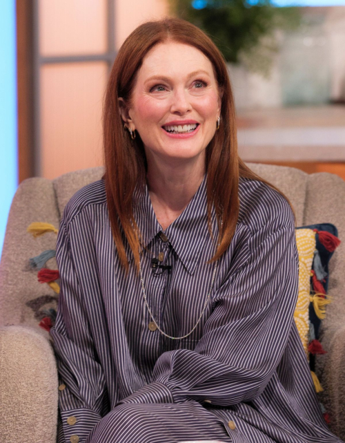 Julianne Moore at Lorraine TV Show London, October 2024 3