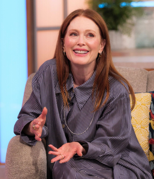 Julianne Moore at Lorraine TV Show London, October 2024 4