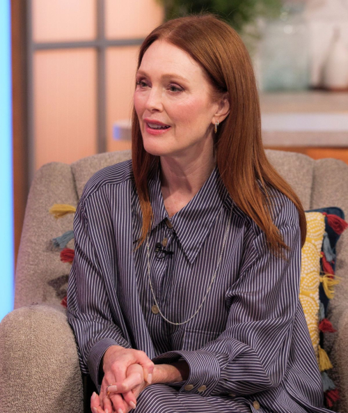 Julianne Moore at Lorraine TV Show London, October 2024 5