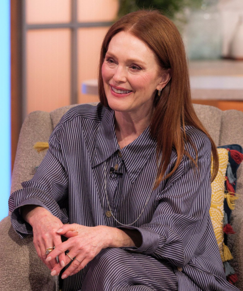 Julianne Moore at Lorraine TV Show London, October 2024 6