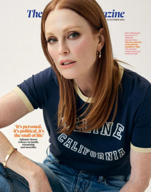 Julianne Moore in The Observer Magazine, October 2024