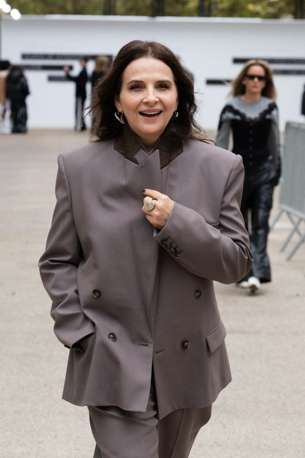 Juliette Binoche at Stella McCartney Fashion Show Paris Fashion Week, September 2024