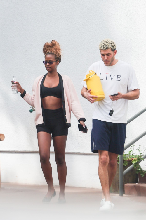 Justine Skye Leaves Pilates Class in Los Angeles, October 2024 4