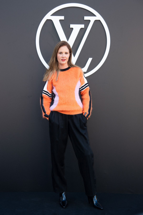 Justine Triet at Louis Vuitton Fashion Show at Paris Fashion Week, October 2024 4