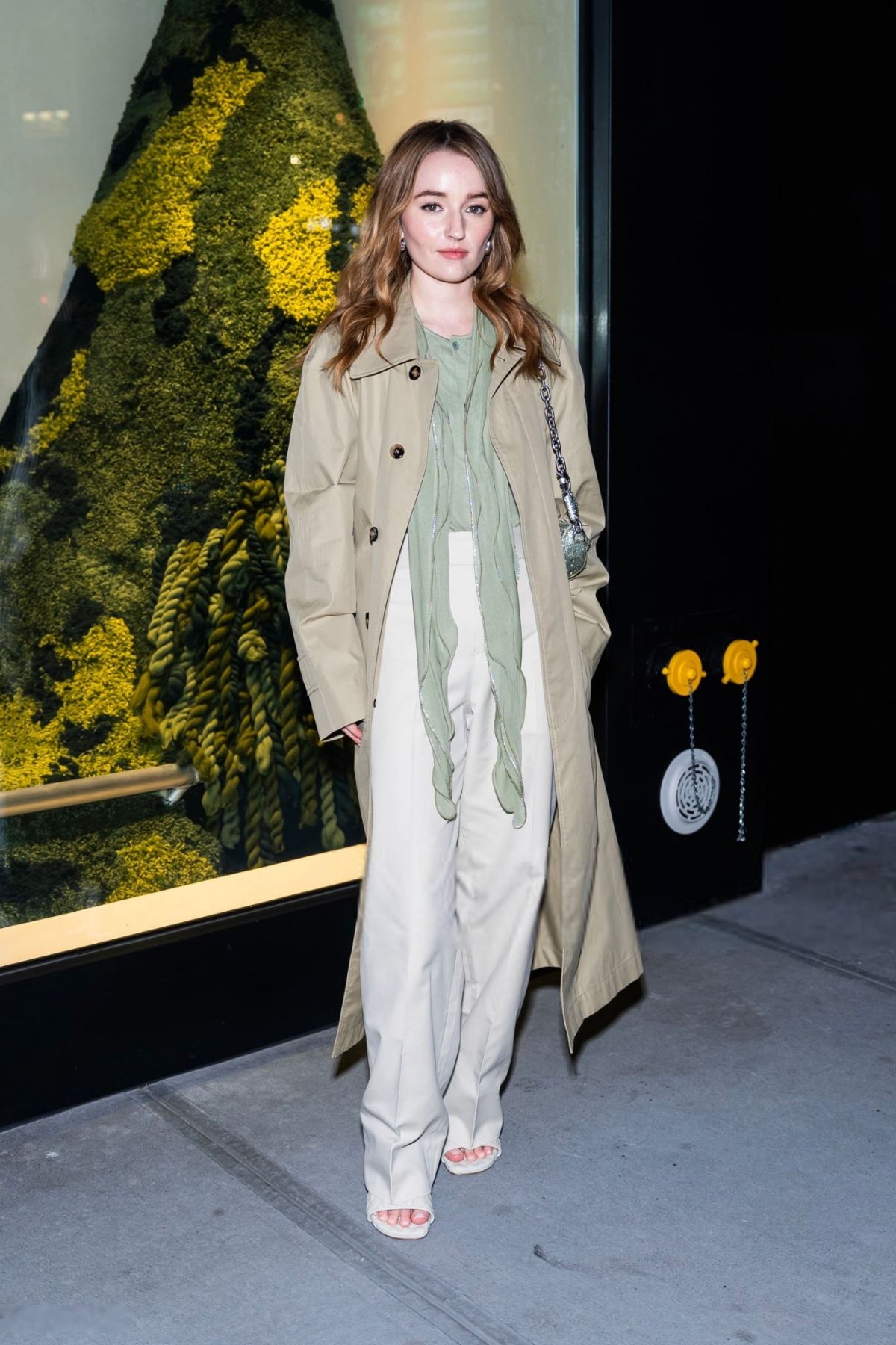 Kaitlyn Dever at Burberry Store Reopening in New York, October 2024