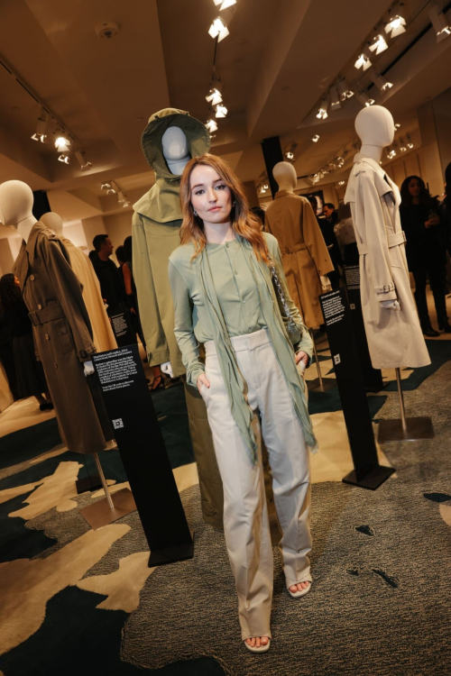 Kaitlyn Dever at Burberry Store Reopening in New York, October 2024 3