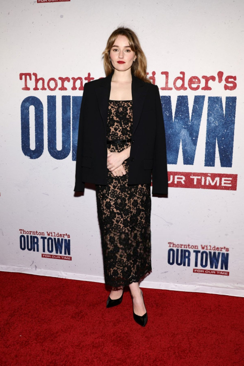 Kaitlyn Dever at Our Town Broadway Opening Night New York, October 2024 5