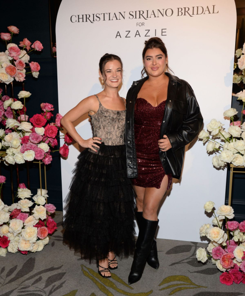 Kalani Hilliker at Christian Siriano Azazie Bridal Show New York, October 2024