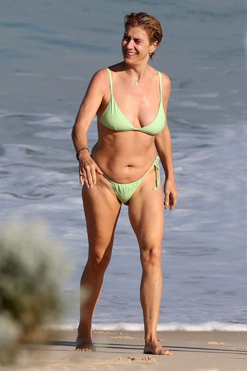 Kate Walsh in Bikini at Beach, October 2024 2