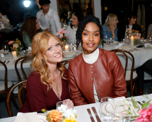 Katherine McNamara at Sezane French Enough Dinner LA, October 2024 1