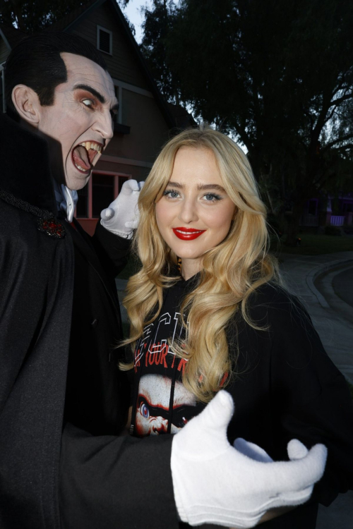 Kathryn Newton Arrives at GCDS x Universal Studios Dinner, October 2024 6