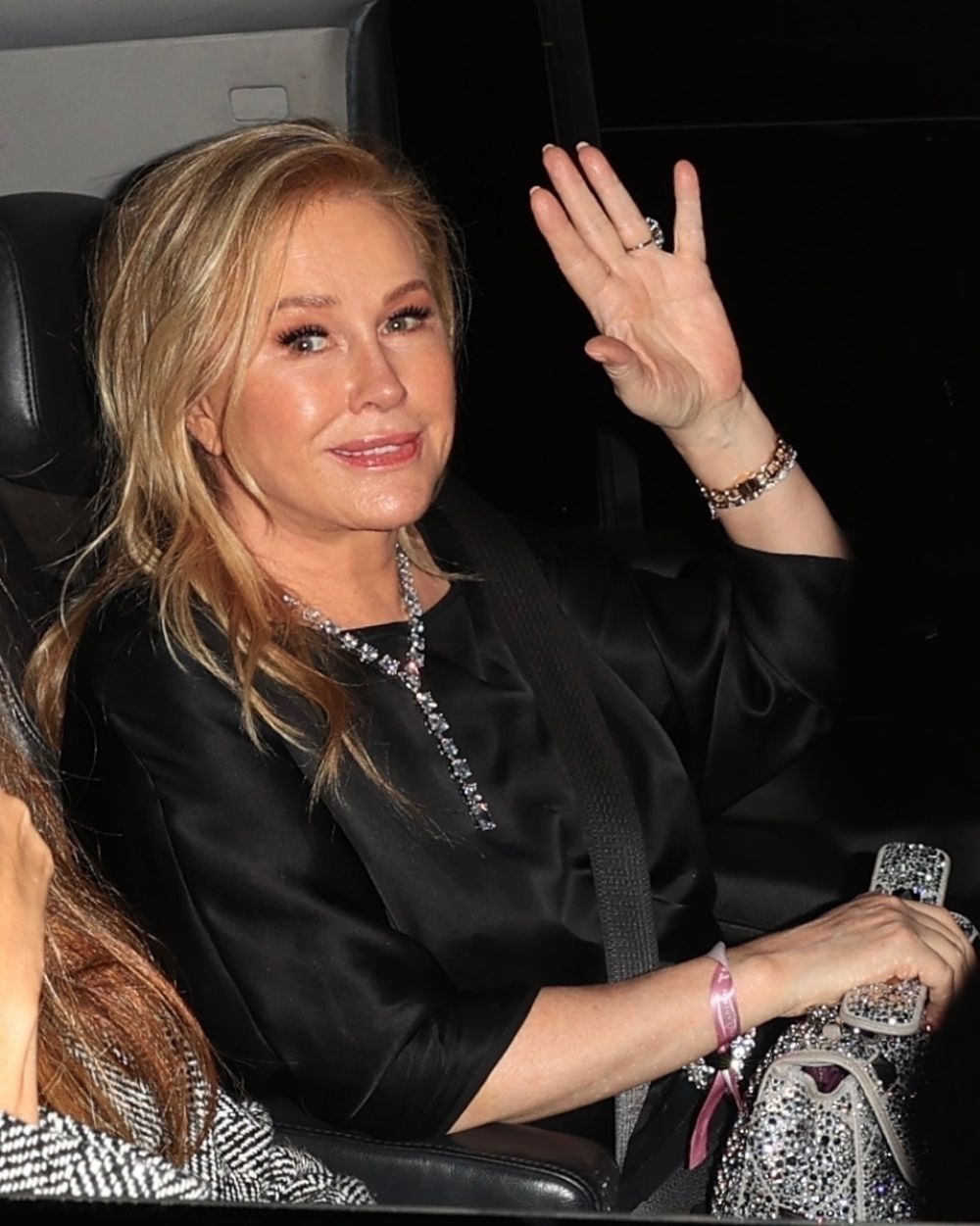 Kathy Hilton Arrives at Paris Hilton