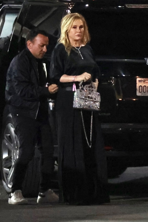 Kathy Hilton Arrives at Paris Hilton