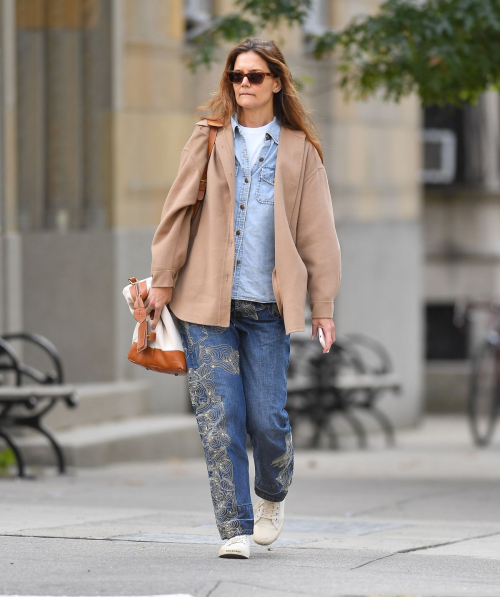 Katie Holmes Out in New York, October 2024 5