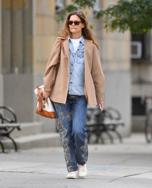 Katie Holmes Out in New York, October 2024 7