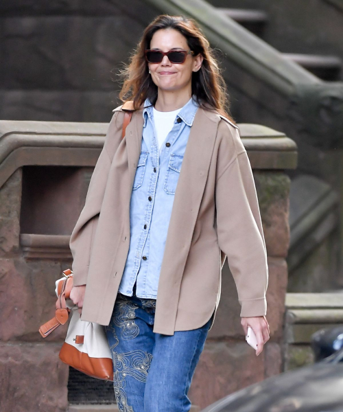 Katie Holmes Out in New York, October 2024 8