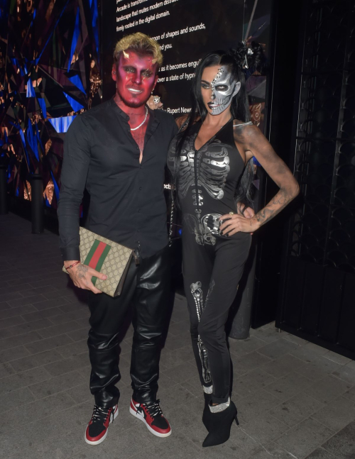 Katie Price at Kiss Haunted House Party London, October 2024 4