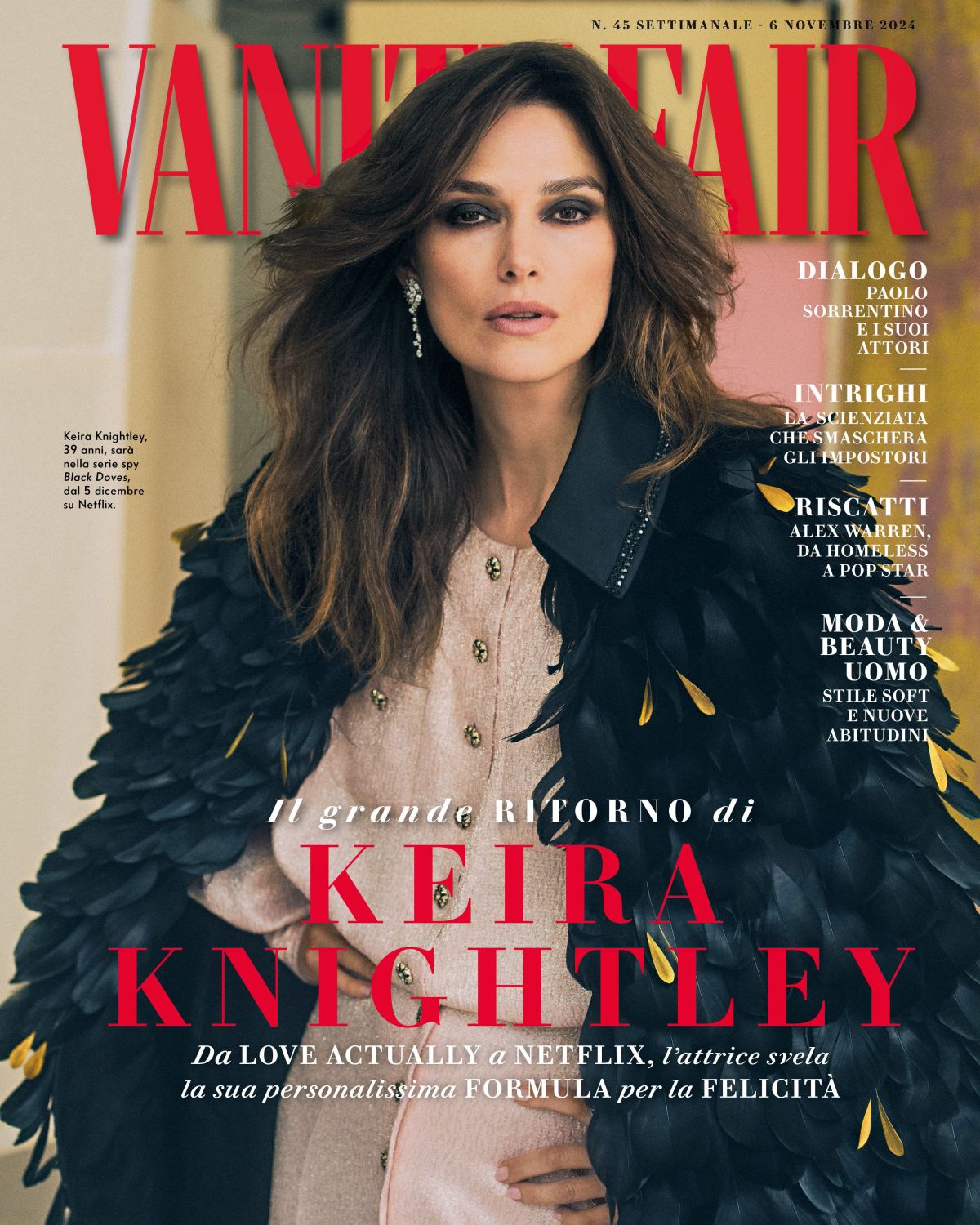 Keira Knightley for Vanity Fair Italy, November 2024