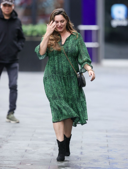 Kelly Brook Leaves Heart Radio in London, October 2024 3