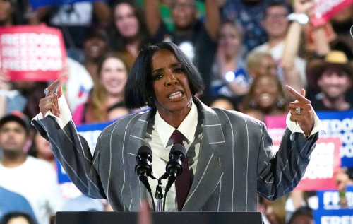 Kelly Rowland at Campaign Rally in Houston, October 2024 3