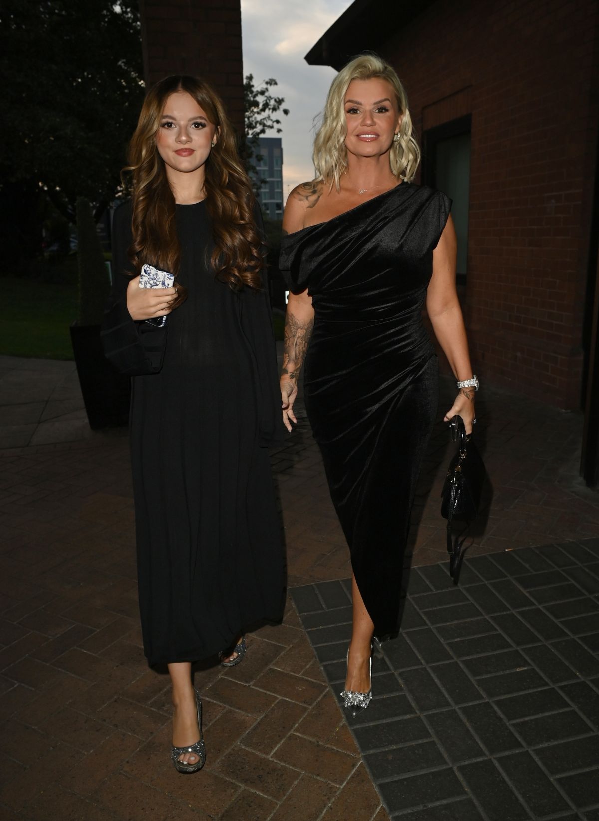 Kerry and Heidi Katona at Nick and Eve Spearman’s Charity in Manchester, October 2024