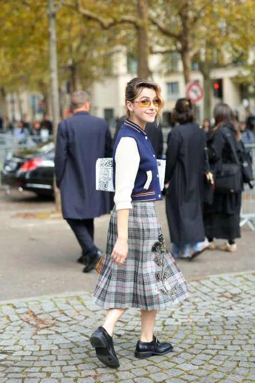 Kiernan Shipka at Miu Miu SS25 Fashion Show in Paris, October 2024 7