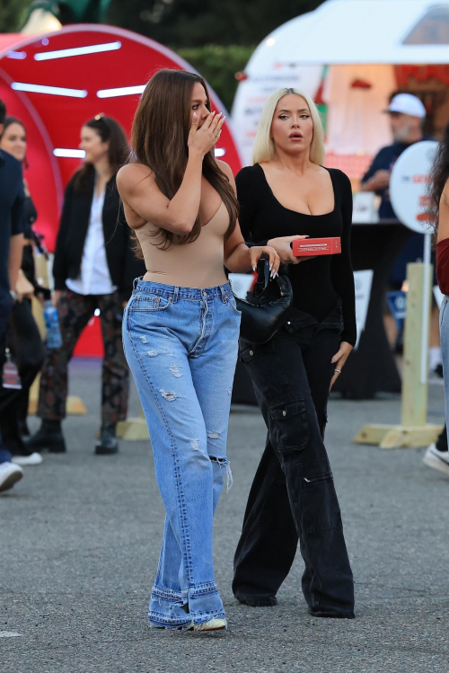 Kim and Khloe Kardashian at ChainFEST in Los Angeles, October 2024 7