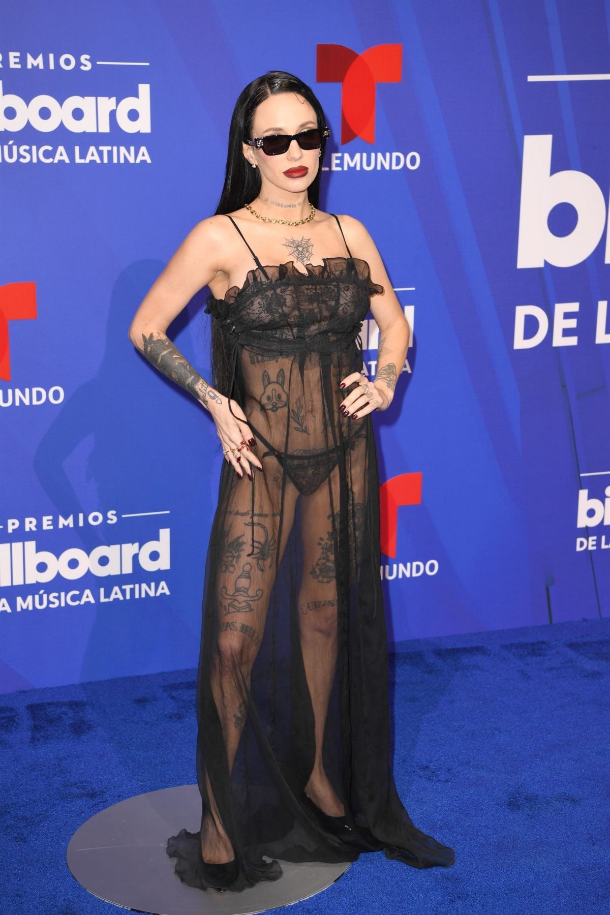 La Joaqui at Billboard Latin Music Awards in Miami Beach, October 2024