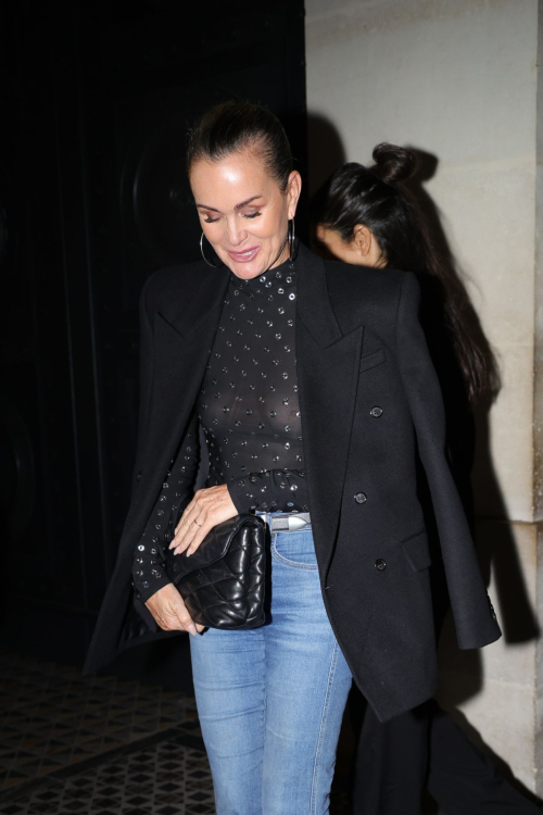 Laeticia Hallyday at Costes in Paris, October 2024 2