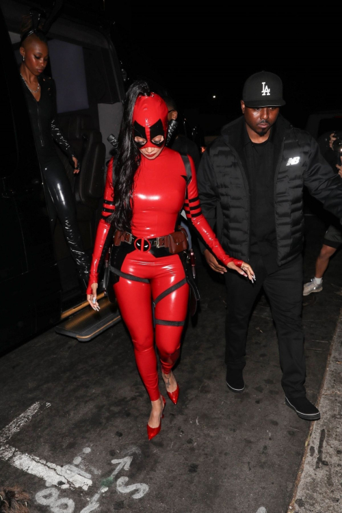 Lala Anthony Hosts Halloween Party at Lavo West Hollywood, October 2024 6