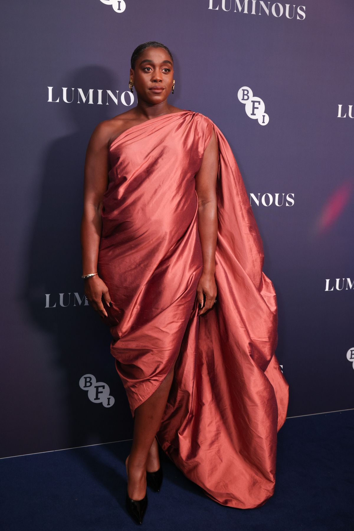 Lashana Lynch at BFI London Film Festival Luminous Gala, October 2024