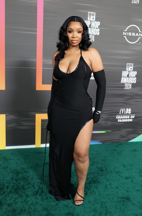 Lightskinkeisha at 2024 BET Hip Hop Awards in Las Vegas, October 2024