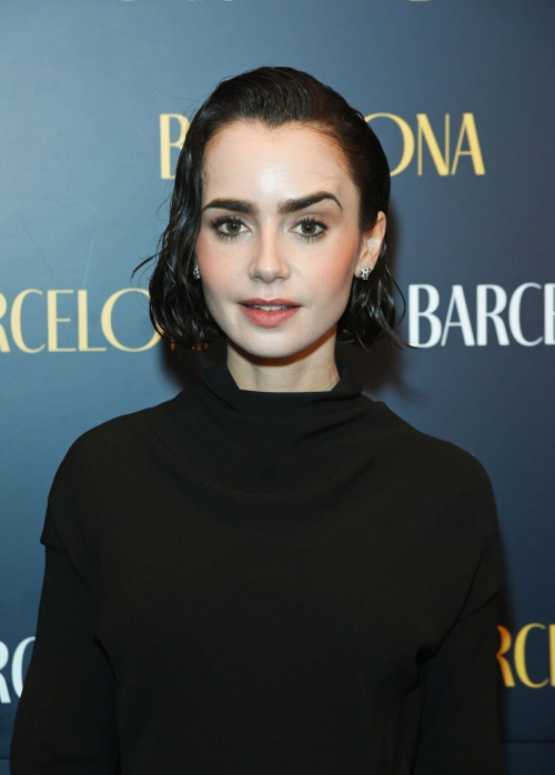 Lily Collins at Barcelona Press Night Afterparty, October 2024 1