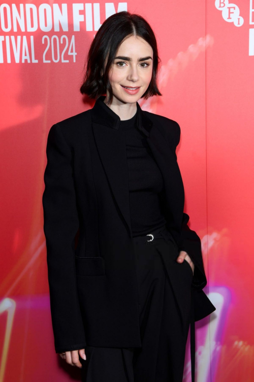 Lily Collins at Summer Book Presentation BFI London Film Festival, October 2024