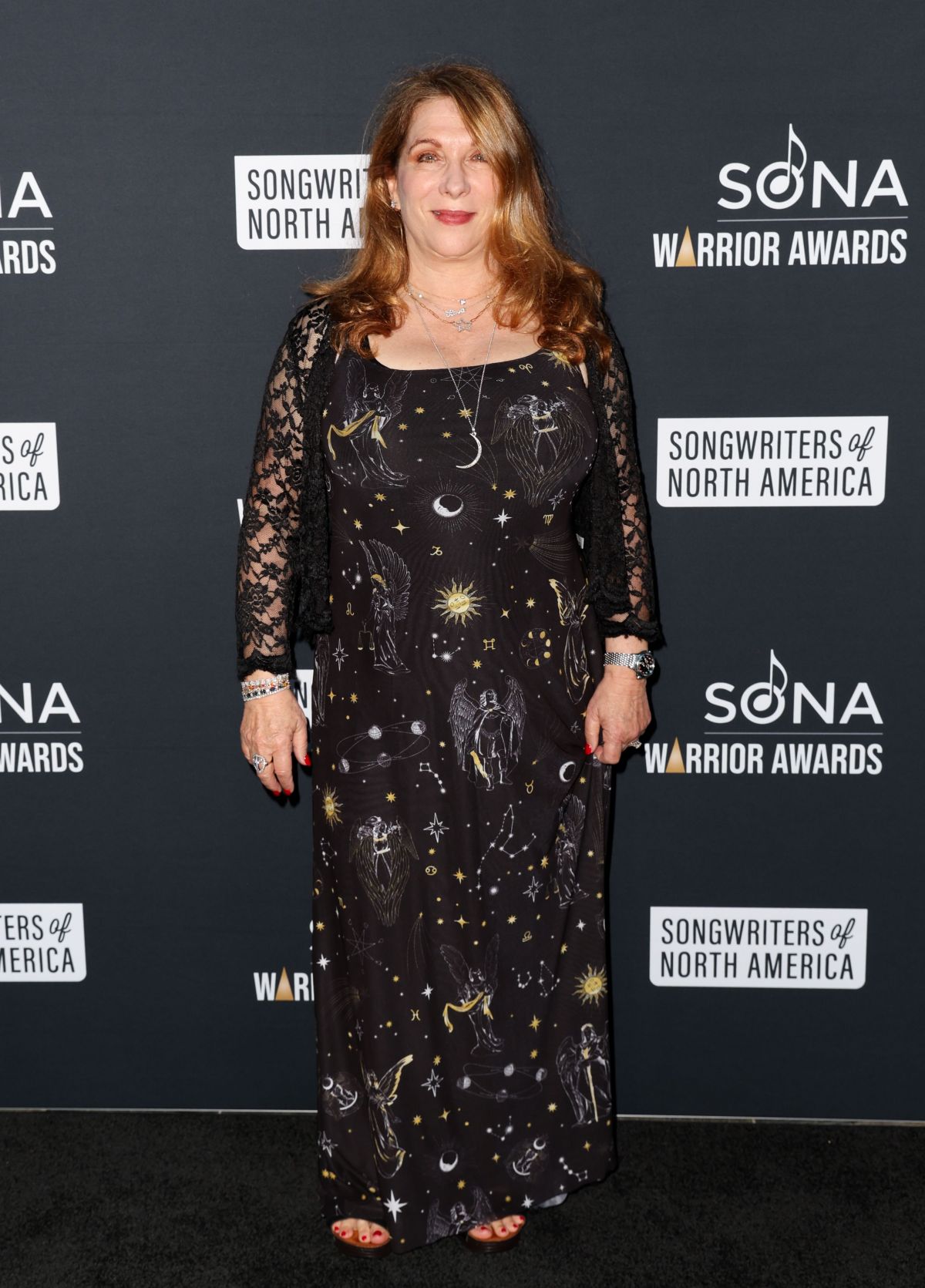 Lindy Robbins at SONA Warrior Awards in Los Angeles, October 2024